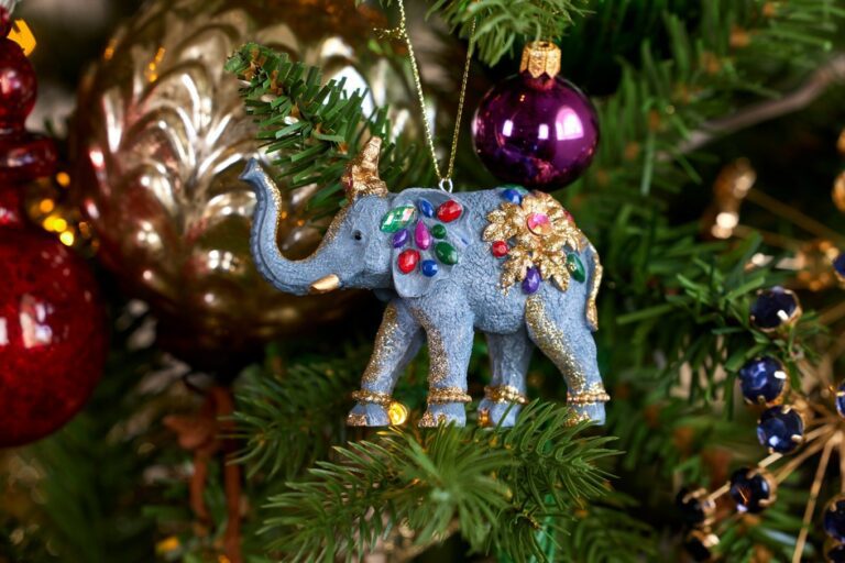 Elephant Christmas Decoration