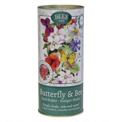 Bees Seeds Butterfly & Bee Seed Mix Shaker
