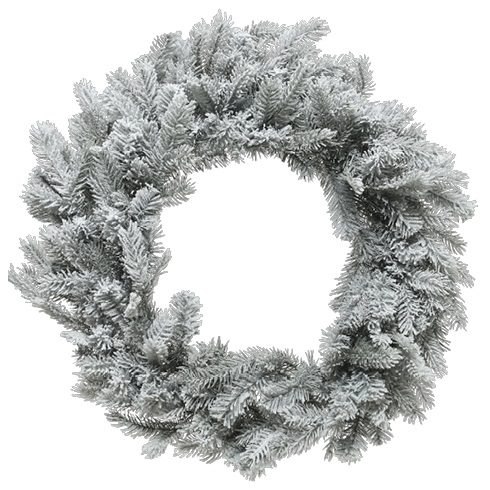 Everlands Allison Snowy Christmas Wreath 50cm