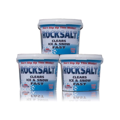 Decopak Rock Salt Drive & Path De-Icer Tub 5060096123101