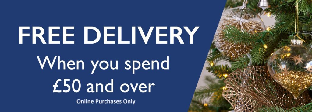 ONLINE ONLY Free Delivery BANNER 2