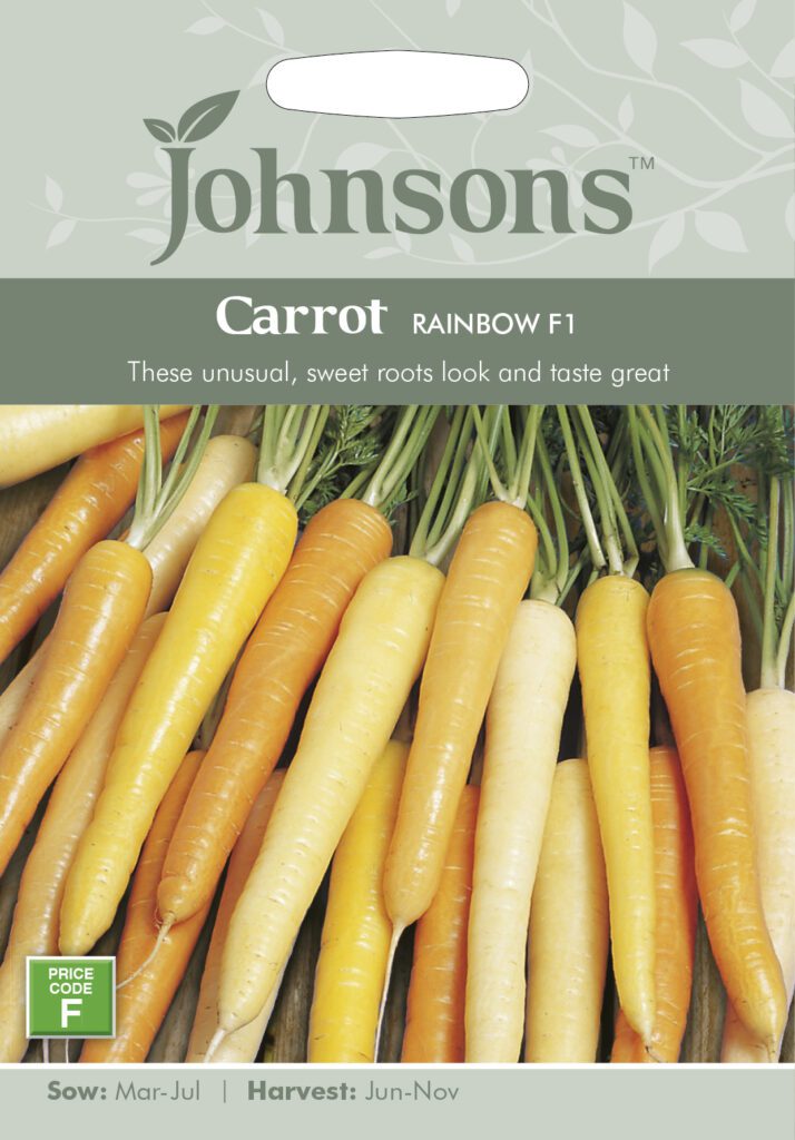 Johnsons Carrot Rainbow Seeds 5010931007257