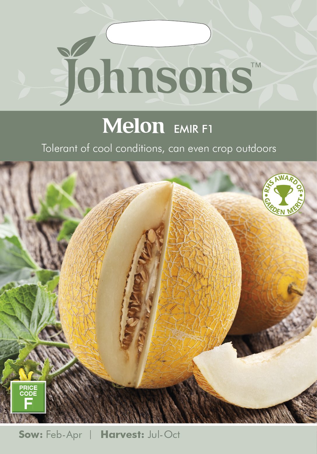 Johnsons Melon Emir F1 Seeds Hillier
