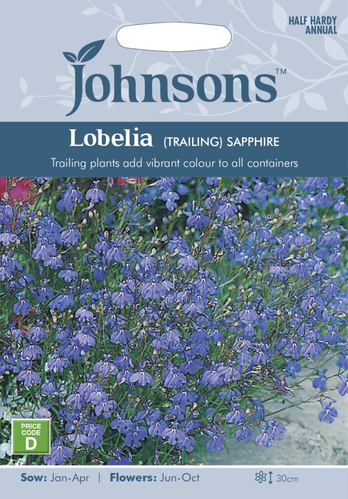 Johnsons Lobelia Sapphire Seeds 5010931112531