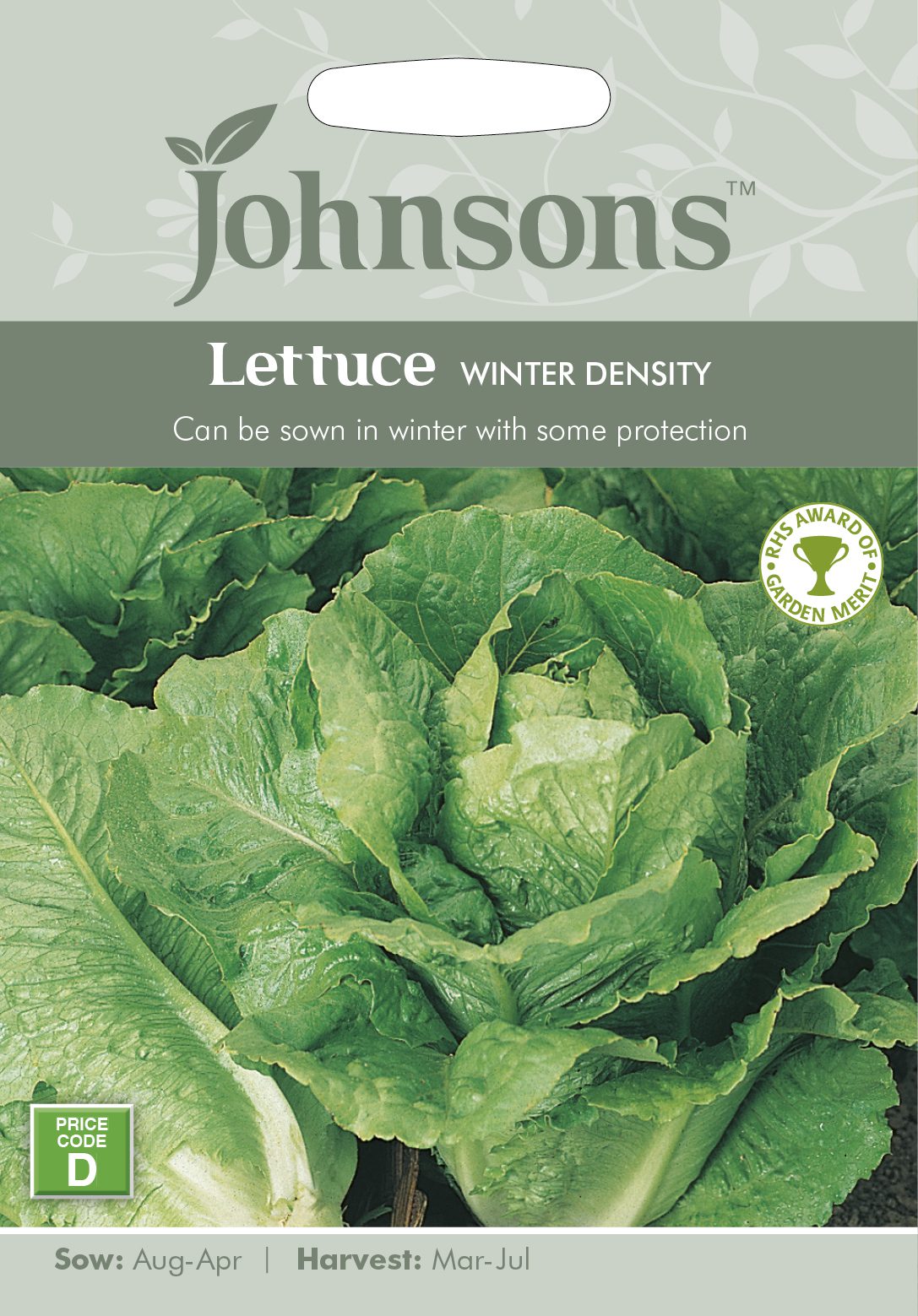 Johnsons Lettuce Winter Density Seeds Hillier