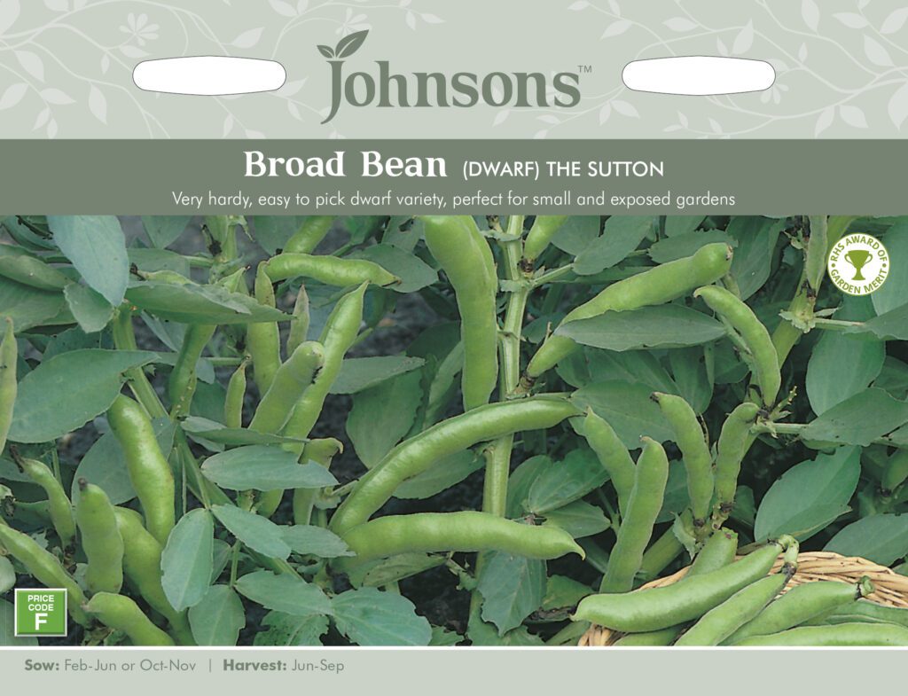 Johnsons Broad Bean The Sutton Seeds 5010931210251
