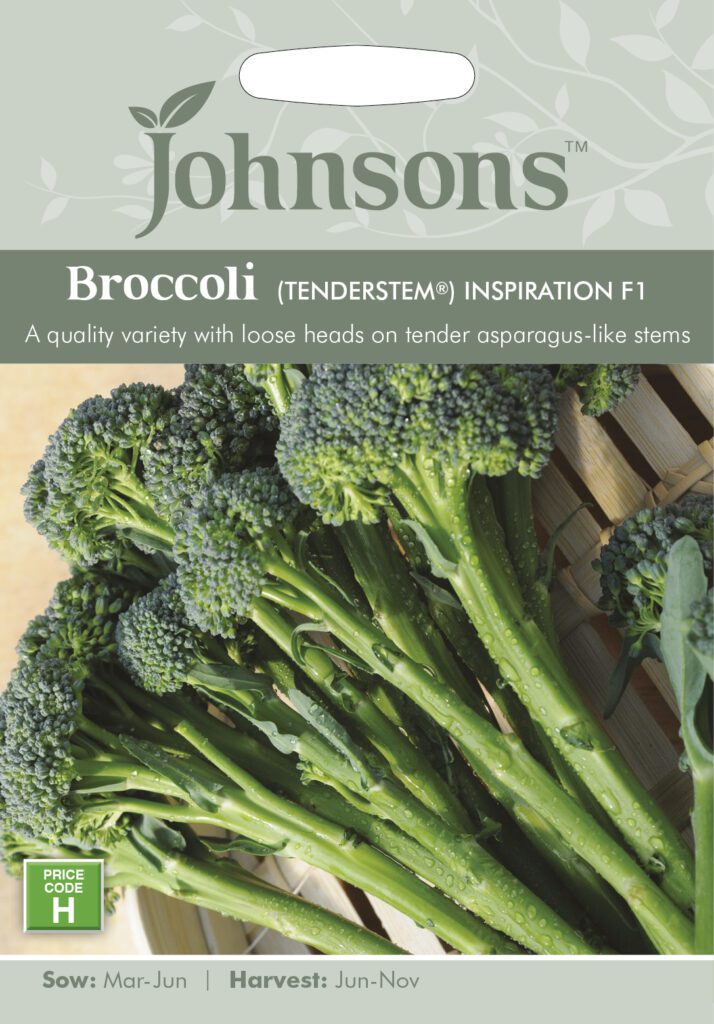 Johnsons Broccoli Inspiration F1 Seeds 5010931291533