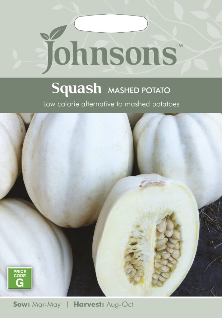 Johnsons Squash Mashed Potato Seeds 5010931351756