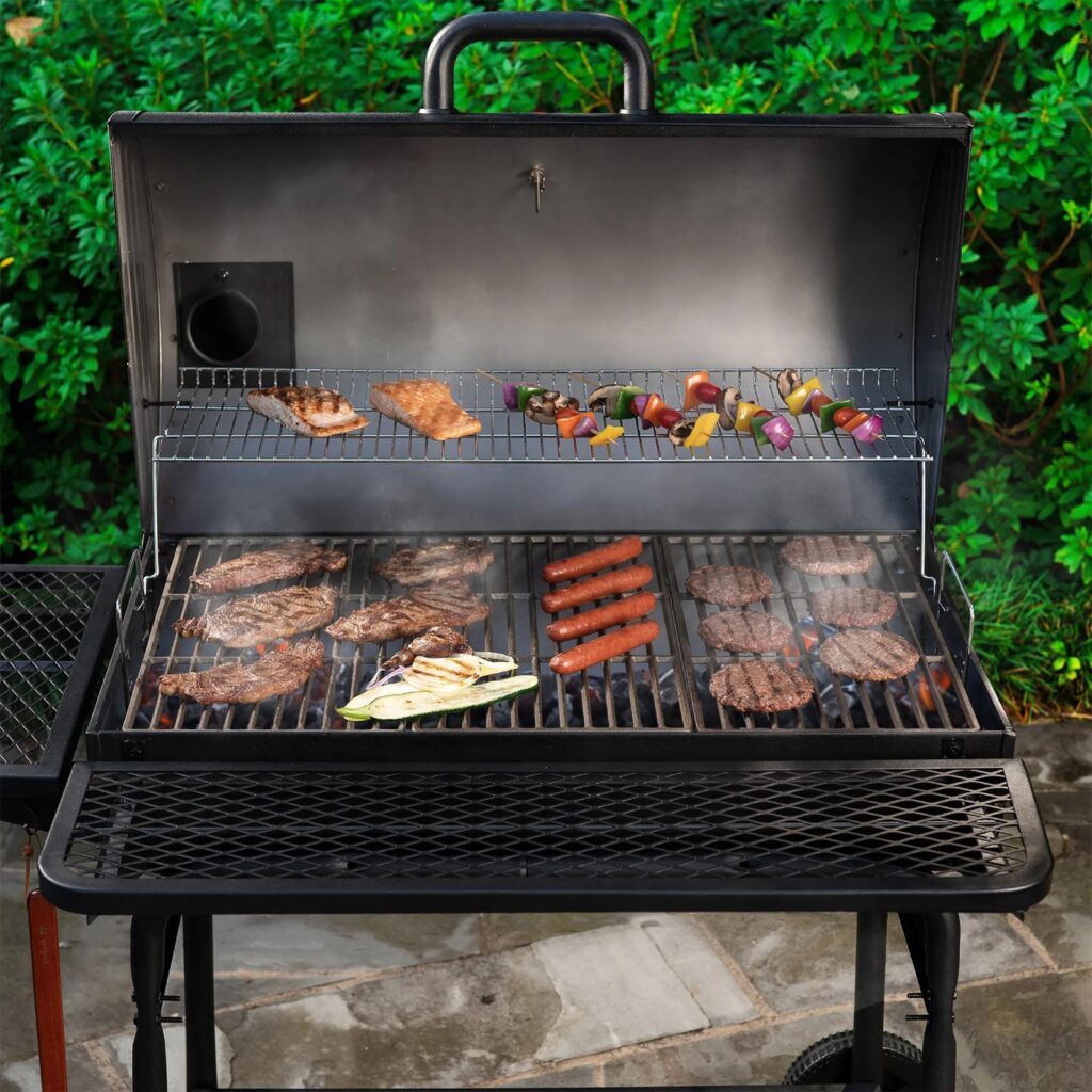 Char-Griller Pro Deluxe Charcoal BBQ Grill 789792028279