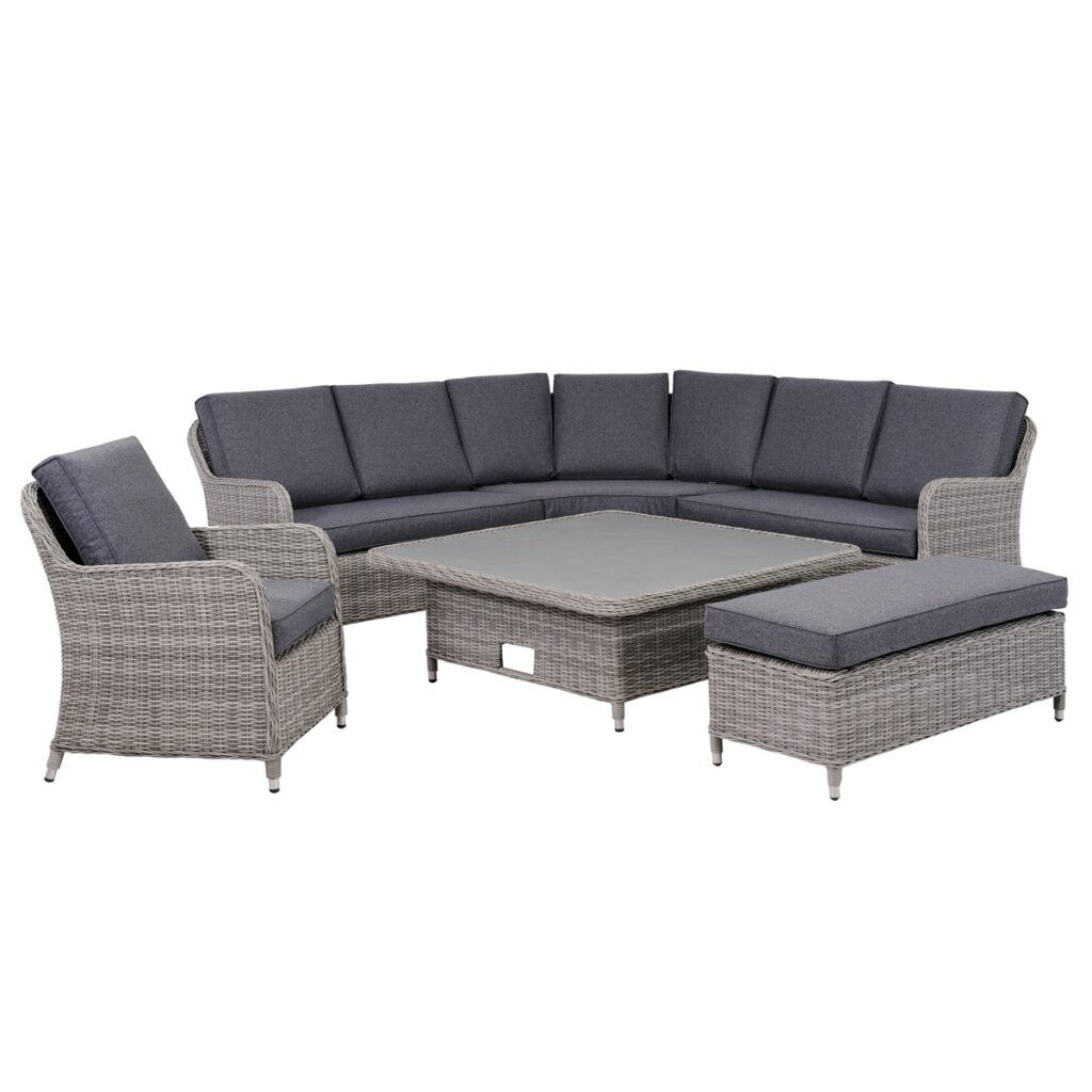 Tenby Luxury Corner Garden Dining Set 5056771098246