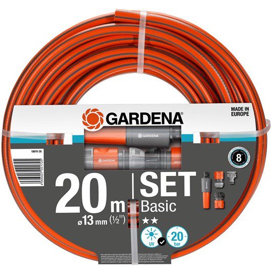 Gardena Basic Hose Pipe Set 20m 4066407001725