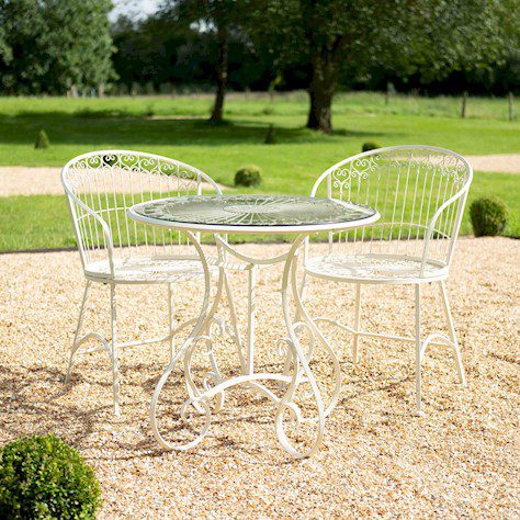 5055050210256 Blaisdon Bistro Set 3Pc Wglass