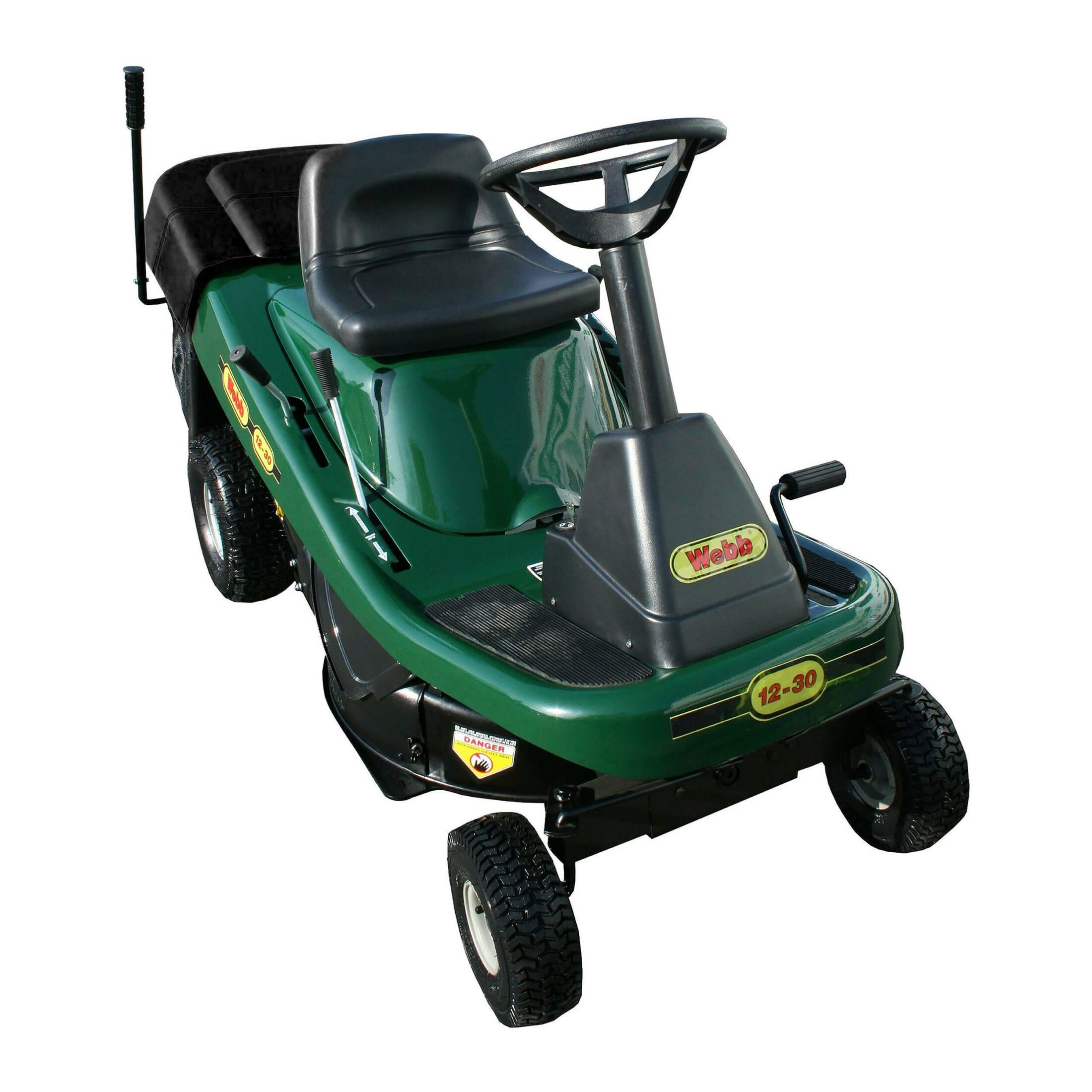 b 76cm (30") RideOn Lawnmower with Collector & Hydrostatic Drive