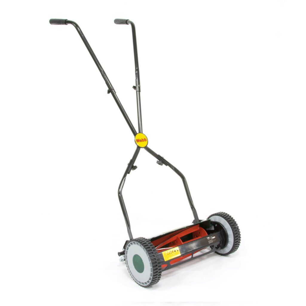 Webb Classic 30cm (12″) ‘Autoset’ Sidewheel Lawnmower 5060012809768