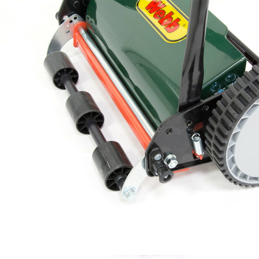 Webb Classic 30cm (12″) ‘Autoset’ Sidewheel Lawnmower 5060012809768