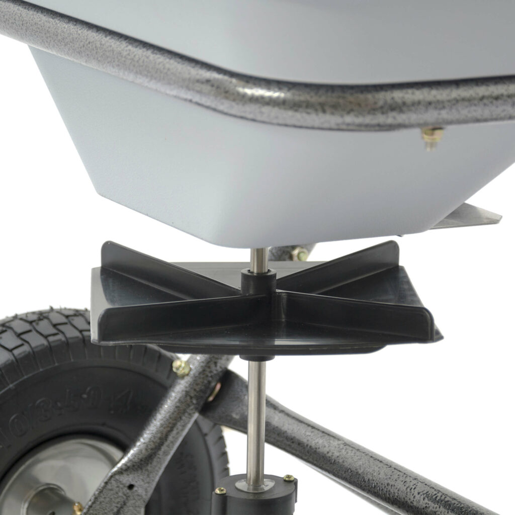 The Handy THS70HDUTY 32kg (70lb) Heavy Duty Easy Build Spreader 5055661901314