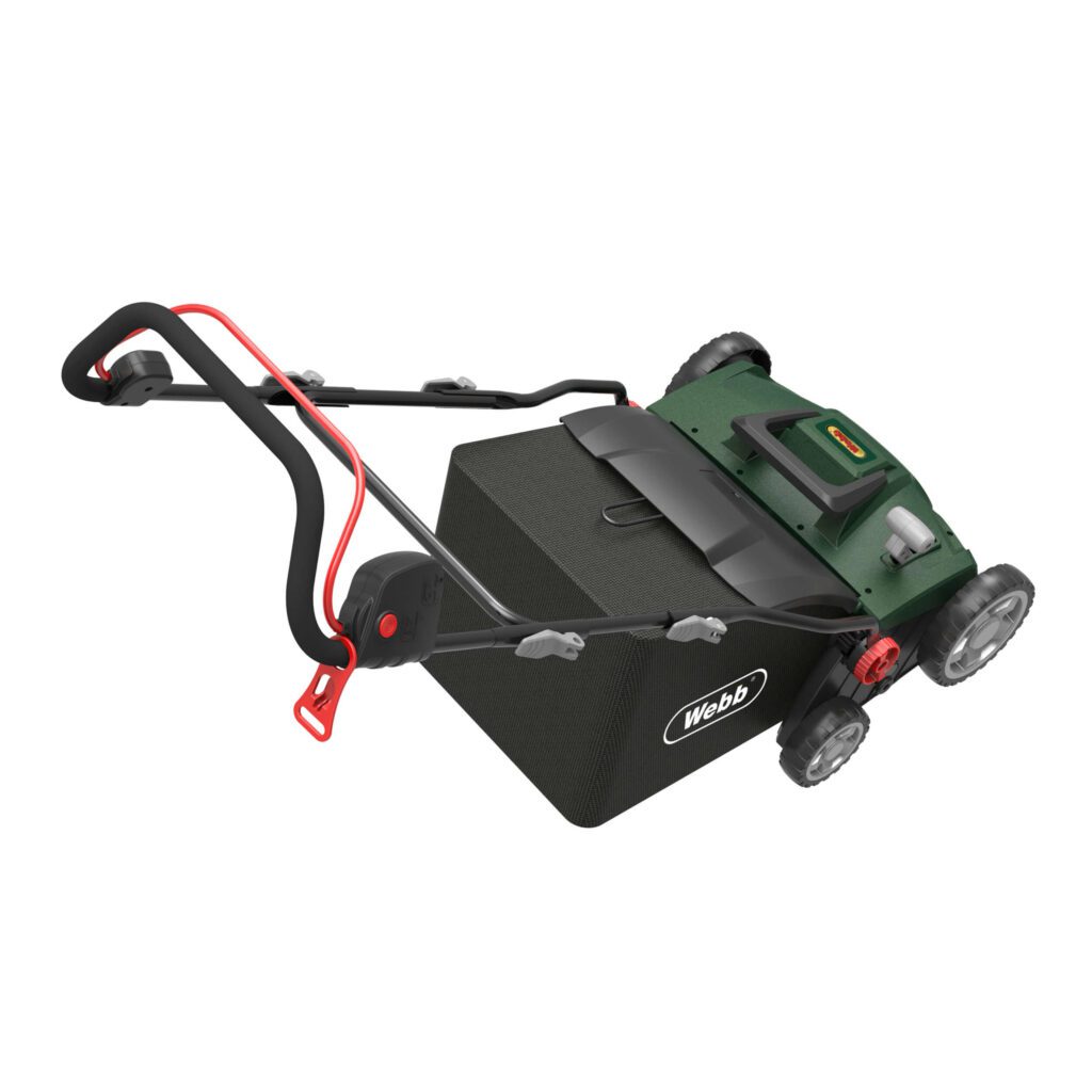 Webb WEESR 2 in 1 Electric Scarifier & Lawn Rake 5055661903998