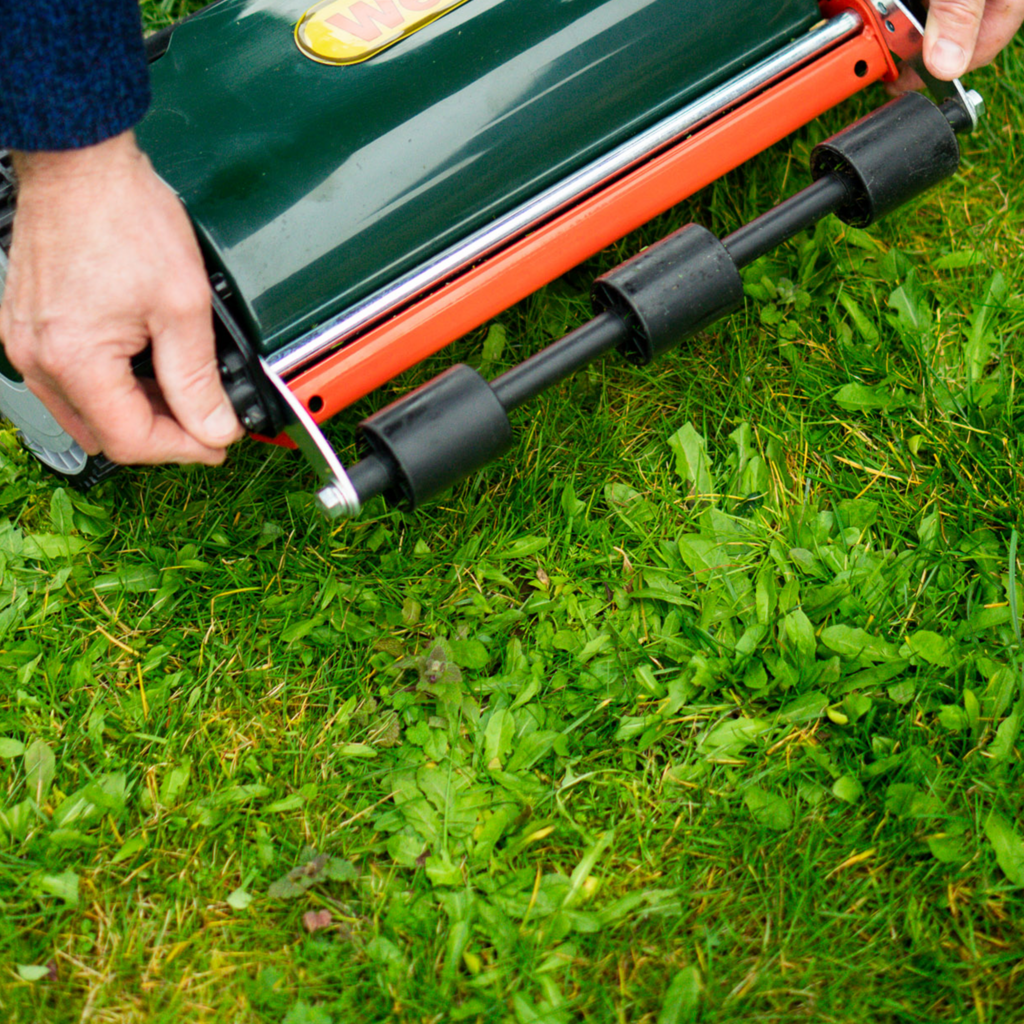 Webb Classic 30cm (12″) ‘Autoset’ Sidewheel Lawnmower 5060012809768
